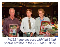 three Honorees holding awards