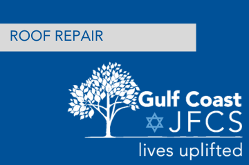 Banner: "Gulf Coast JFCS Strategic Plan & Goals 2020-2023"