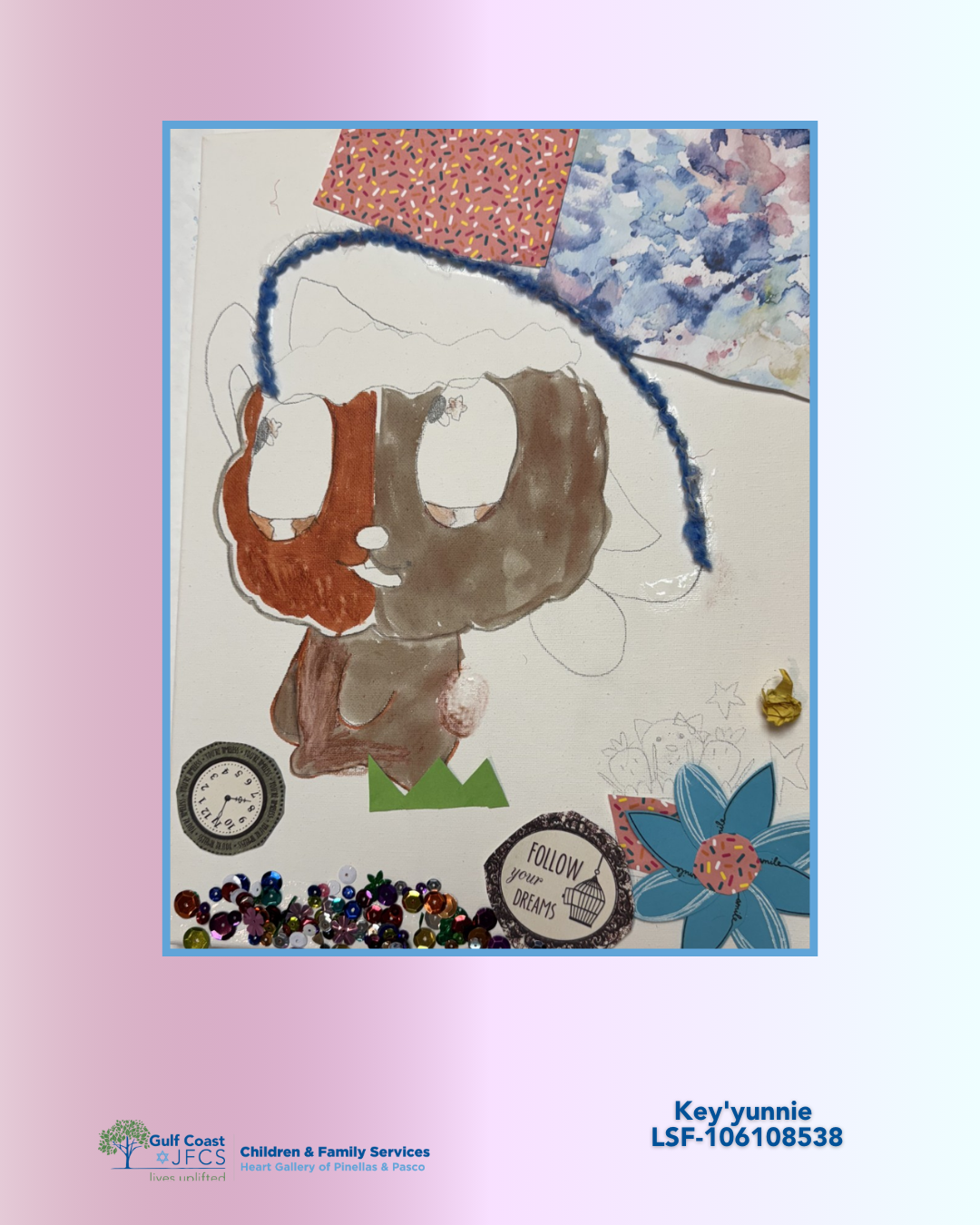 Pinellas-Pasco Heart Gallery logo, "A Program of Gulf Coast JFCS"