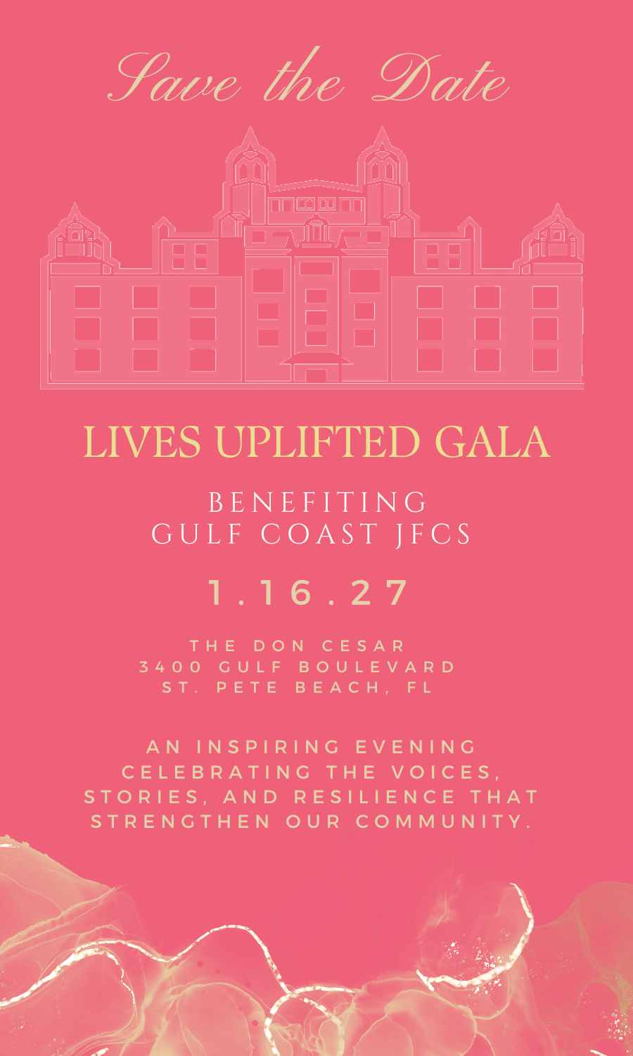 2027 Gala Save the Date Lives Uplifted Gala 2027 Save the Date