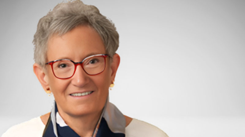 woman smiling